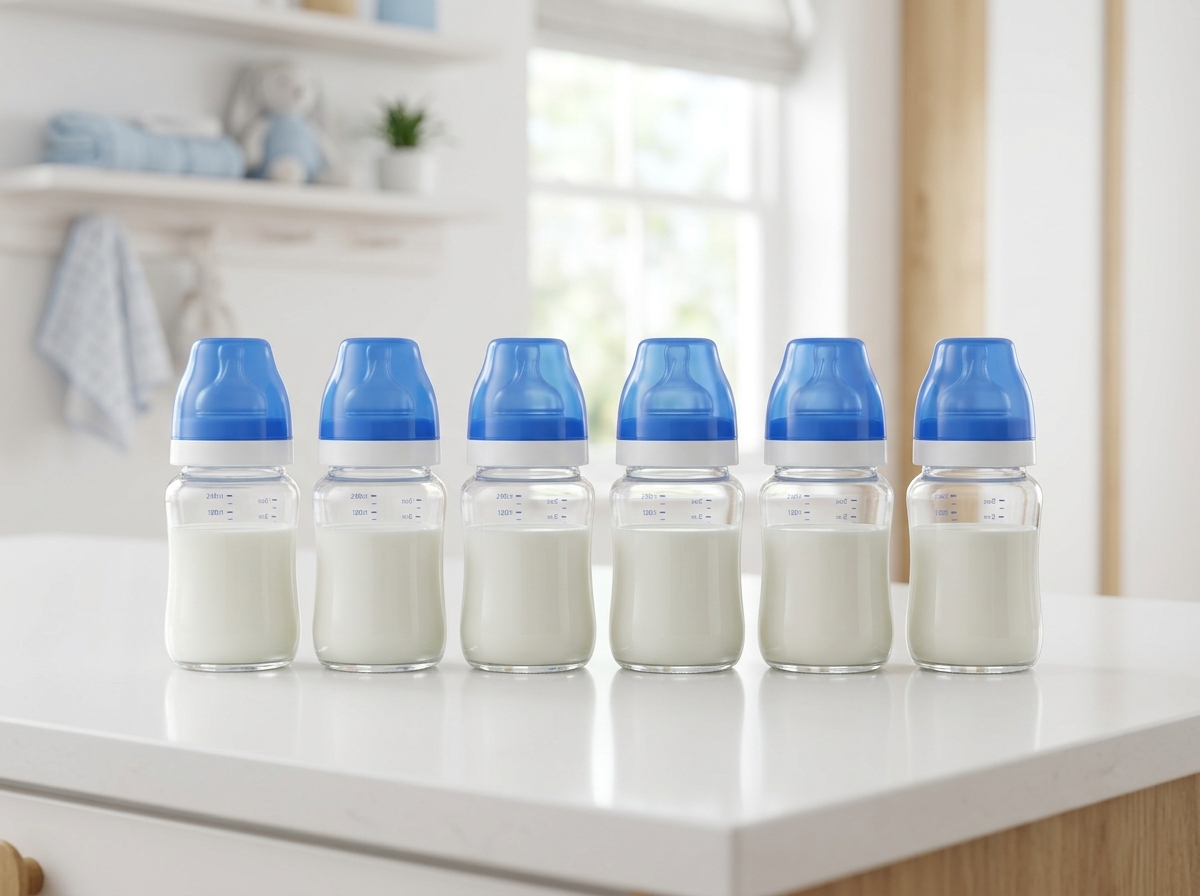Deretan botol susu anti kolik