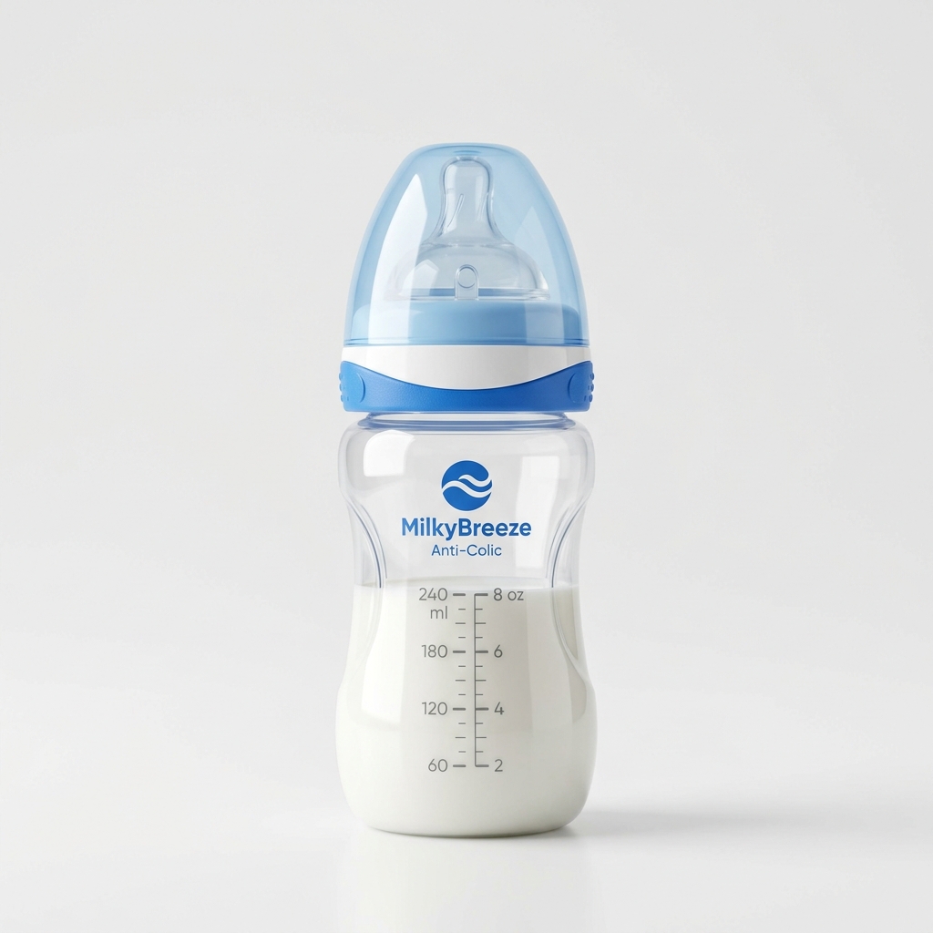 Bayi minum dari botol
